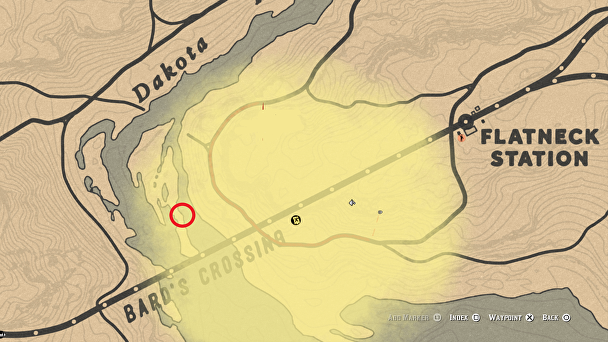 Dónde encontrar los tesoros de Bard's Crossing en Red Dead Online? Mapa de  ubicación