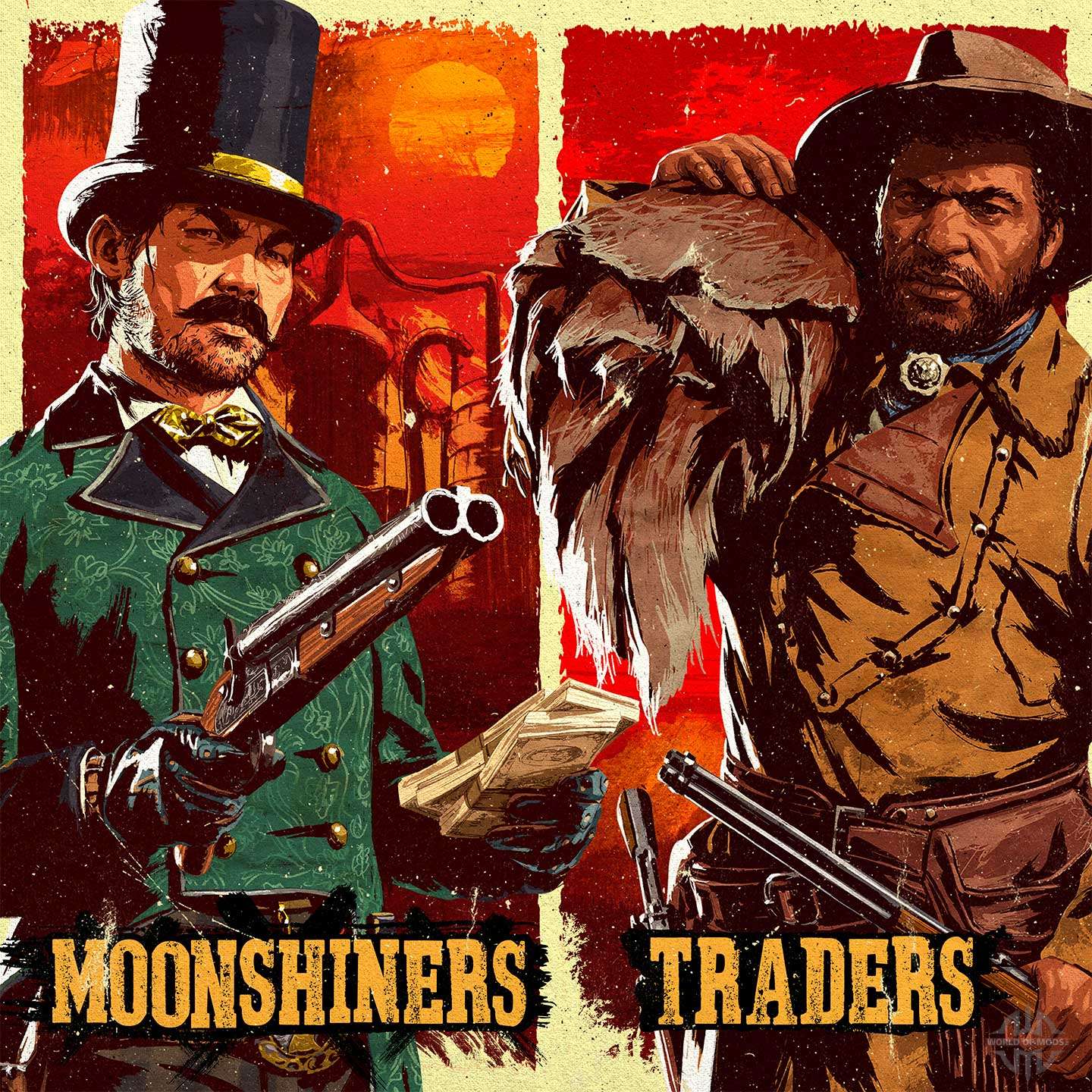 Traders et moonshiners dans Red Dead En ligne