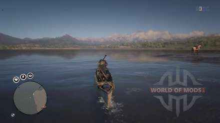 Cómo dejar el mundo de juego de Red Dead Redemption 2 en canoa y donde hay una oportunidad para obtener