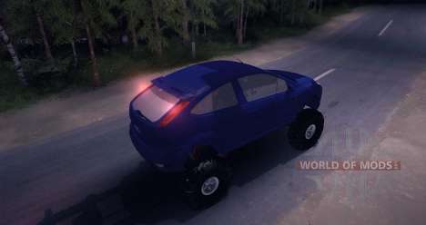 Ford Focus 2 OffRoad para Spin Tires