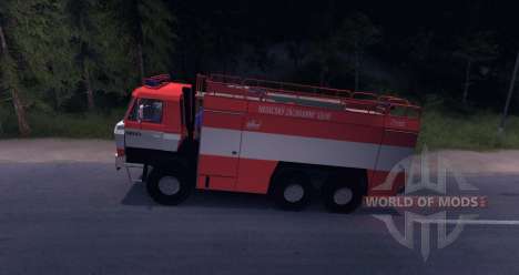 Tatra 815 fuego para Spin Tires