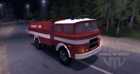LIAZ (Skoda) 706 RT - old firetruck para Spin Tires