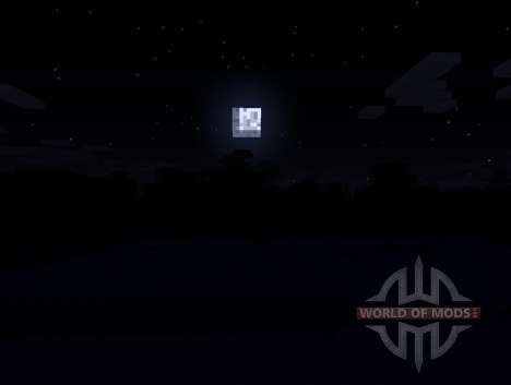 Avanzada la Oscuridad - la oscuridad de la noche para Minecraft