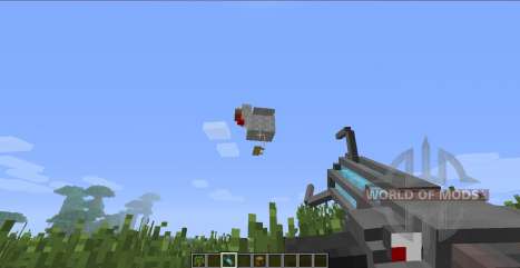 Pistola de gravedad para Minecraft