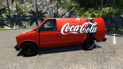 Gavril H-Series Coca-Cola para BeamNG Drive