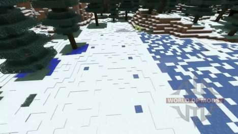 La nieve profunda para Minecraft