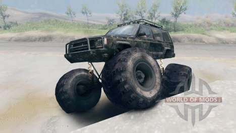 Jeep Grand Cherokee Monster para Spin Tires