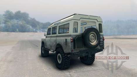 Land Rover Defender Cream para Spin Tires