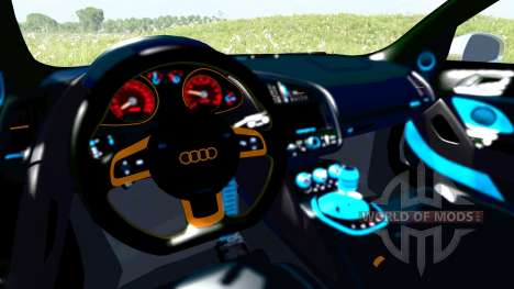 Audi R8 Chrome para BeamNG Drive