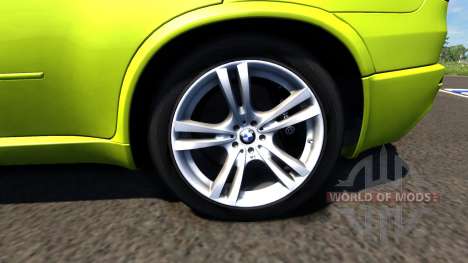 BMW X5M Yellow para BeamNG Drive