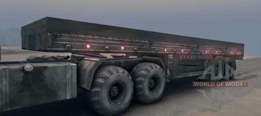 Lado semirremolque para Spin Tires