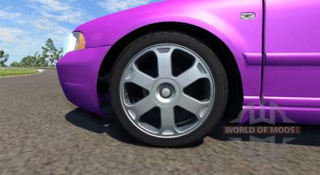 Audi S4 2000 [Pantone Purple C] para BeamNG Drive