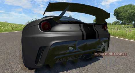 Lotus Evora GTE 2011 [Black] para BeamNG Drive