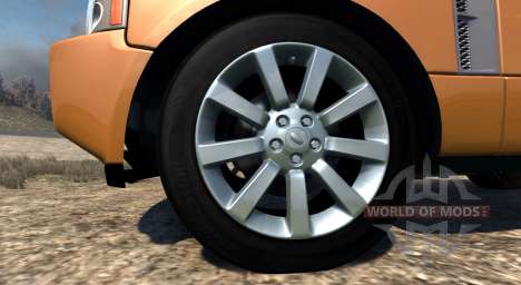 Range Rover Supercharged 2008 [Orange] para BeamNG Drive