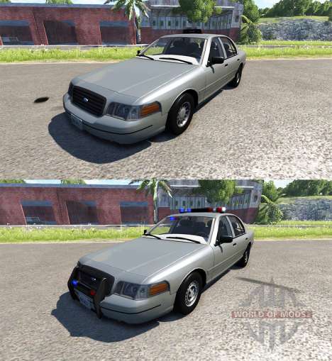 Ford Crown Victoria 1999 para BeamNG Drive