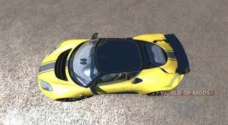 Lotus Evora GTE 2011 [Yellow] para BeamNG Drive