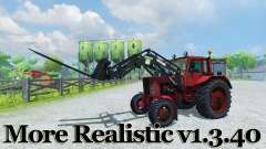 More Realistic v1.3.40 para Farming Simulator 2013