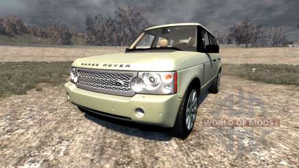 Range Rover Supercharged 2008 [Beige] para BeamNG Drive