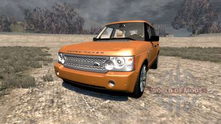 Range Rover Supercharged 2008 [Orange] para BeamNG Drive