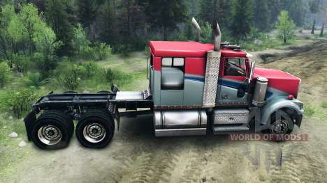 Western Star 4900 LowMax para Spin Tires
