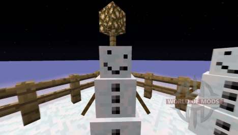 Muñecos de nieve generado para Minecraft