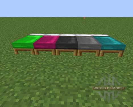Dyeable Beds para Minecraft