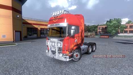 Interior para Scania -Playa- para Euro Truck Simulator 2