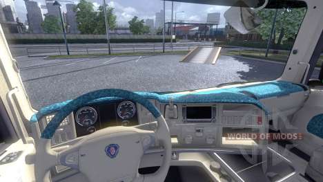 Interior para Scania -Playa- para Euro Truck Simulator 2