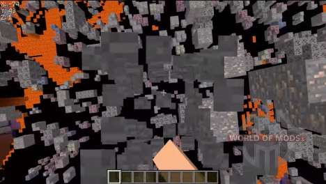 Trampa en transparente bloques para Minecraft