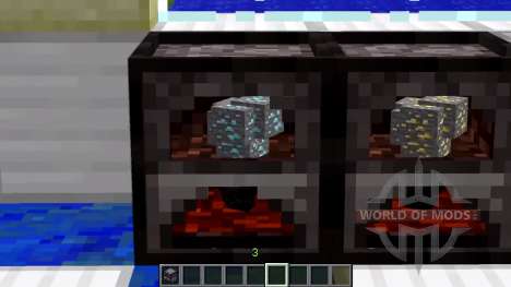 Un nuevo modelo de la estufa para Minecraft