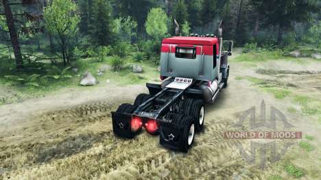 Western Star 4900 LowMax para Spin Tires