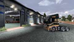 Previamente puerta de garaje de apertura para Euro Truck Simulator 2
