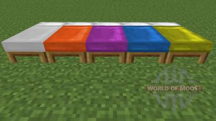 Dyeable Beds para Minecraft