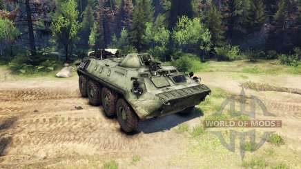 El BTR-70 para Spin Tires