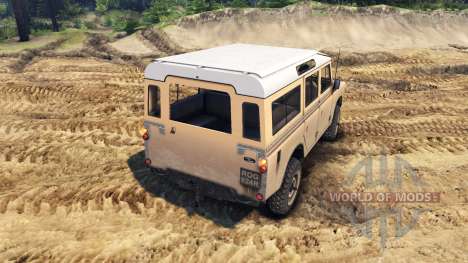 Land Rover Defender Sand para Spin Tires