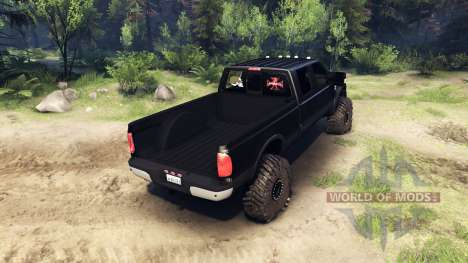 Ford F-350 Super Duty 6.8 2008 para Spin Tires