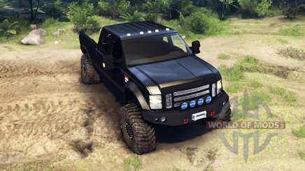 Ford F-350 Super Duty 6.8 2008 para Spin Tires
