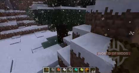 Las nevadas para Minecraft