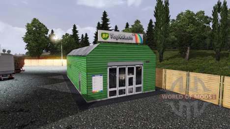 GASOLINERA BP para Euro Truck Simulator 2