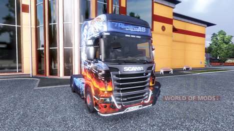 Color de Smokey y el Bandido - camión Scania para Euro Truck Simulator 2