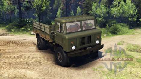 GAZ-66 camión :  para Spin Tires
