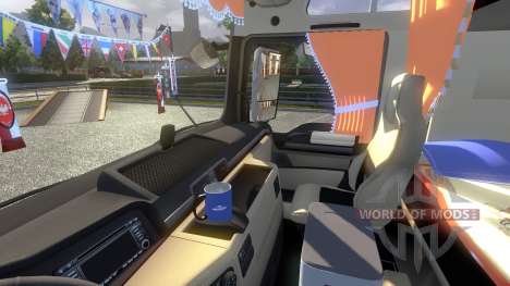 Nuevo interior para el HOMBRE tagaca para Euro Truck Simulator 2