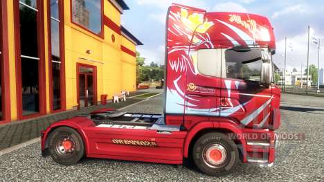 Color-Hermanos Liotti - camión Scania para Euro Truck Simulator 2