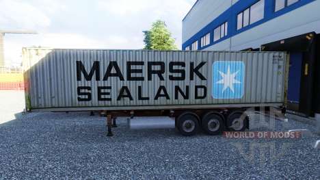Nuevo color de la carga en contenedores vol.2 para Euro Truck Simulator 2
