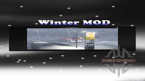 Pleno invierno para Euro Truck Simulator 2