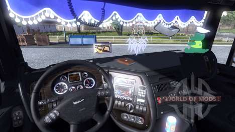 Interior del DAF XF para Euro Truck Simulator 2