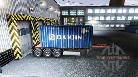 Nuevo color de la carga en contenedores vol.1 para Euro Truck Simulator 2