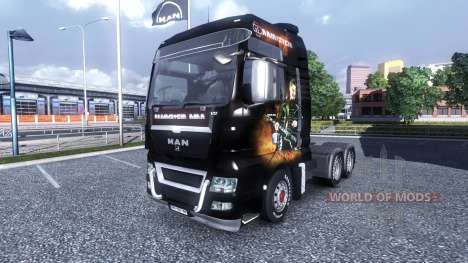 Color-Rammstein - en camión HOMBRE para Euro Truck Simulator 2