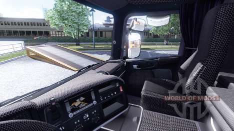 Interior para Scania-Cuero- para Euro Truck Simulator 2