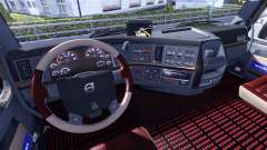 Nuevo interior para Volvo tagaca para Euro Truck Simulator 2